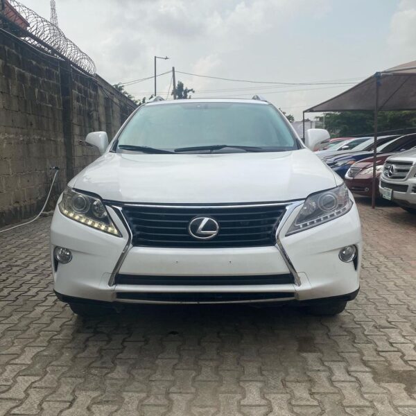 front view of 2012 lexus rx350