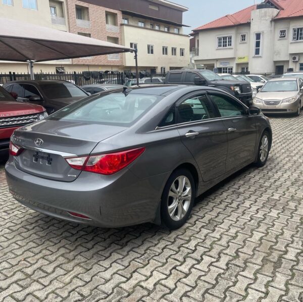 Hyundai Sonata right side back view