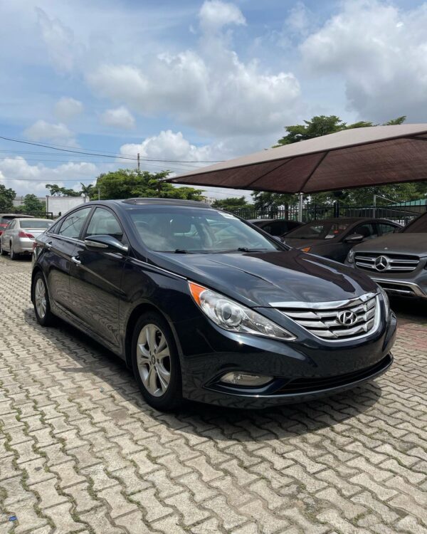 Hyundai Sonata left side front view